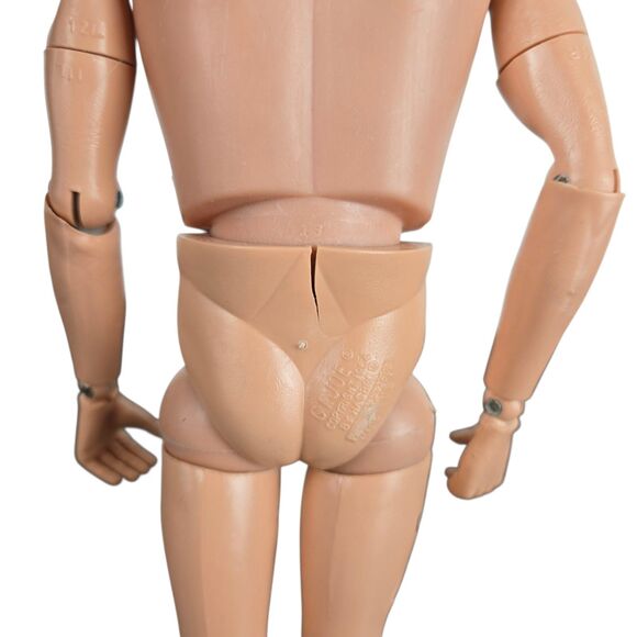 Vintage Hasbro 1964 GI Joe Action Figure Flocked Fuzzy Hair Fully Jointed 11.5" - Picture 13 of 14